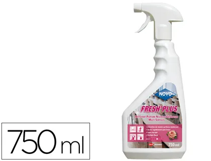 Détergent sans rinçage floral flacon pulvérisateur 750ml