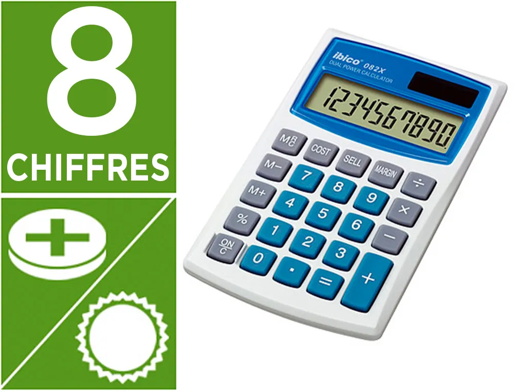 Calculatrice poch.082x ibico