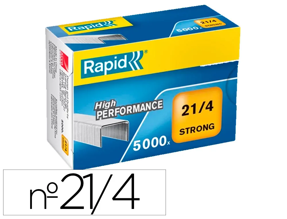 Agrafes 21/4 g b/5000