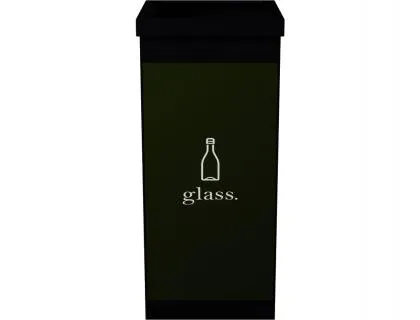 Corbeille tri selectif verre