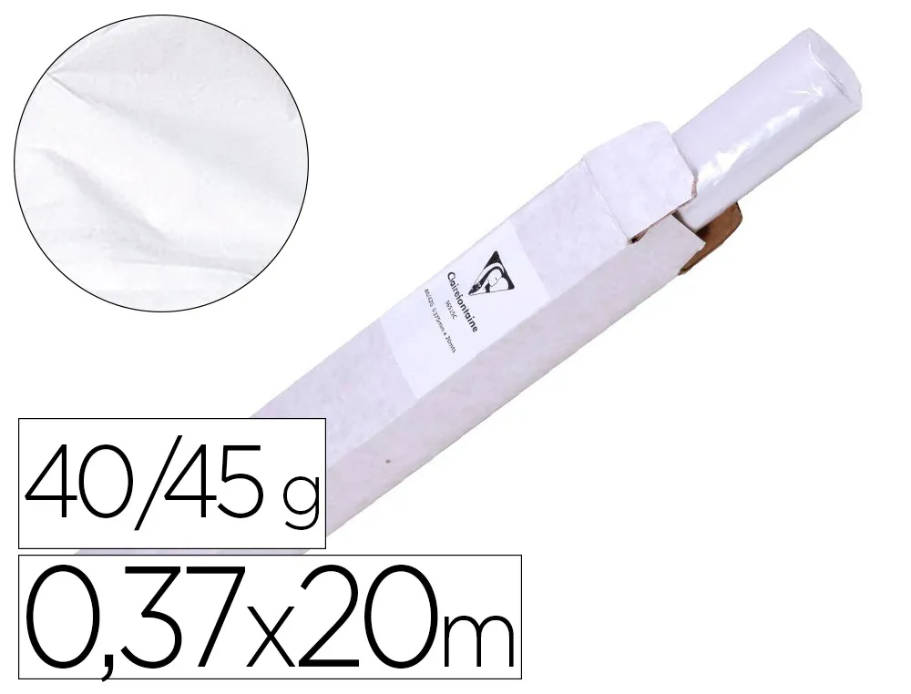 Calq.rouleau 0.37x20m 40/45g