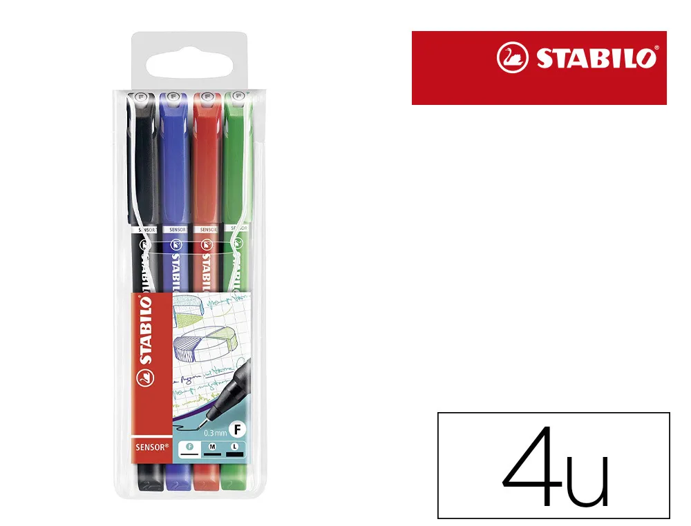 Feutre sensor pointe f p/4