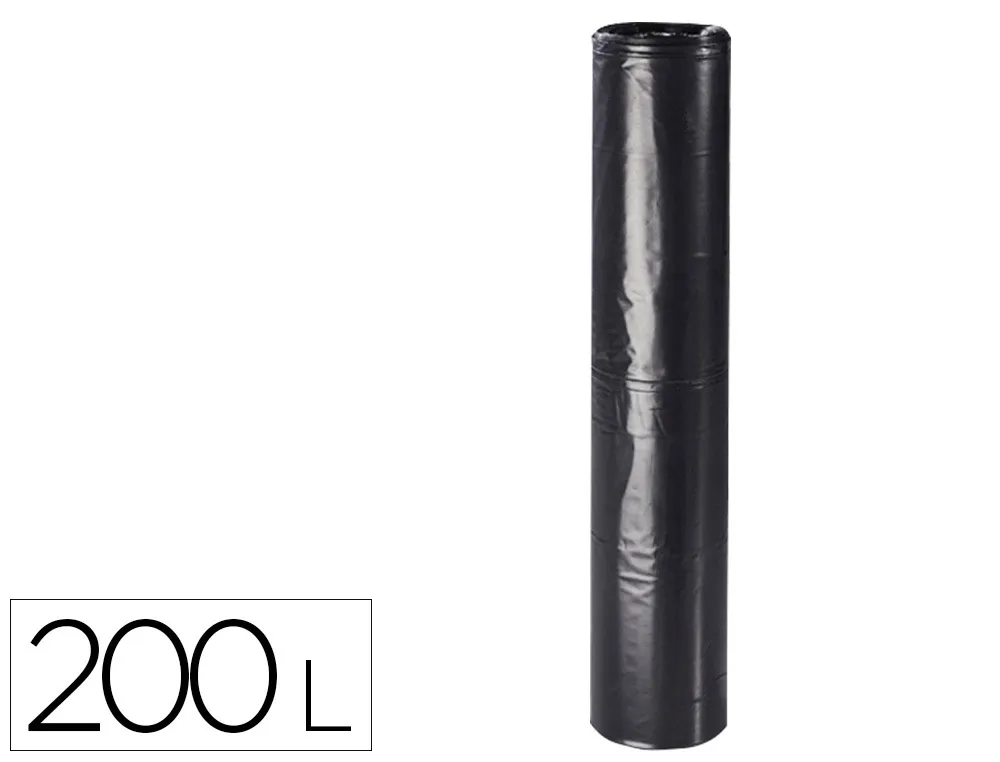 Sac poub 200l noir 60micron rlx20