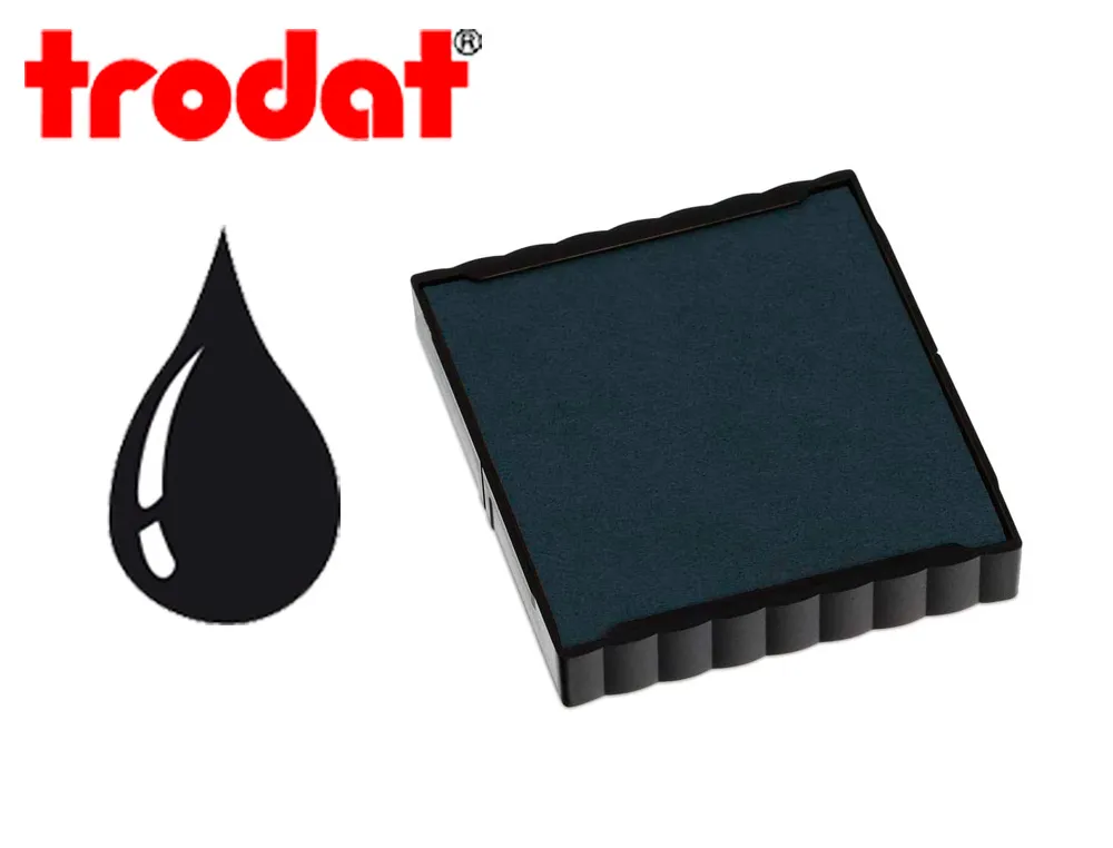 Cassette encrage trodat 6/4924a pour tampon encreur 4724/4740/4924/4940 coloris noir