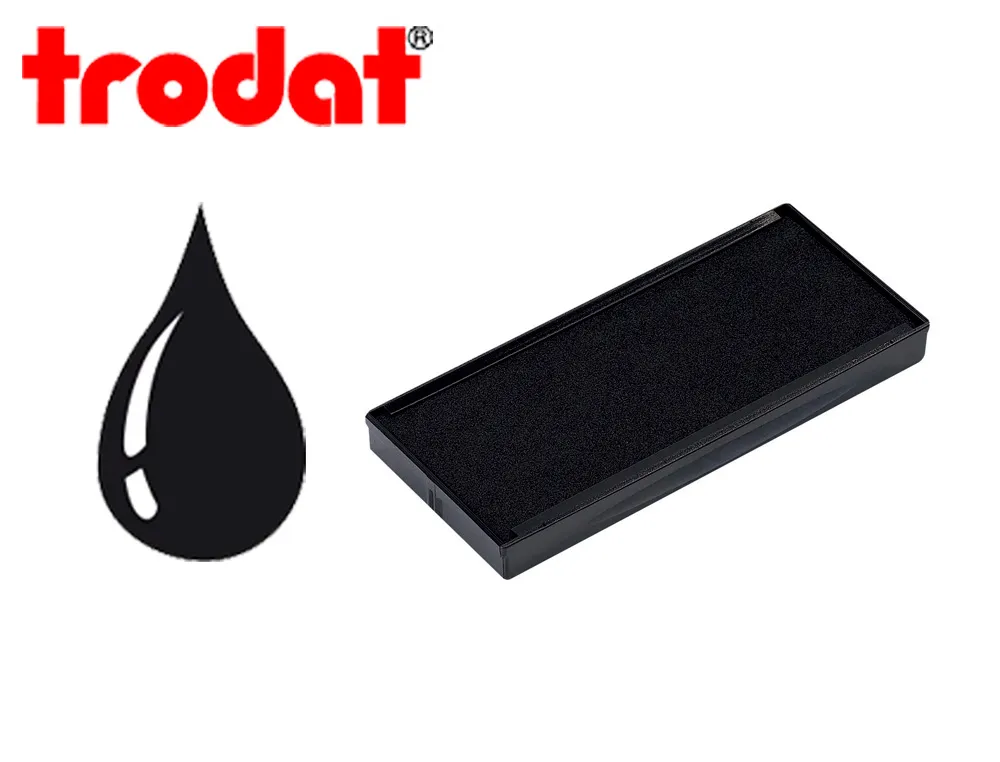 Cassette encrage trodat 6/4915a pour tampon printy 4915 coloris noir