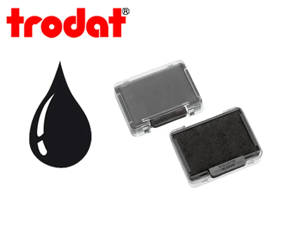 Cassette encrage trodat 6/4926a pour tampon printy 4926/4726 coloris noir