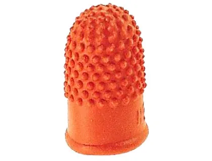 Doigtier caoutchouc assure parfait accrochage feuilles picots entourants doigtier n.0 diamètre 19mm sachet 12 unités