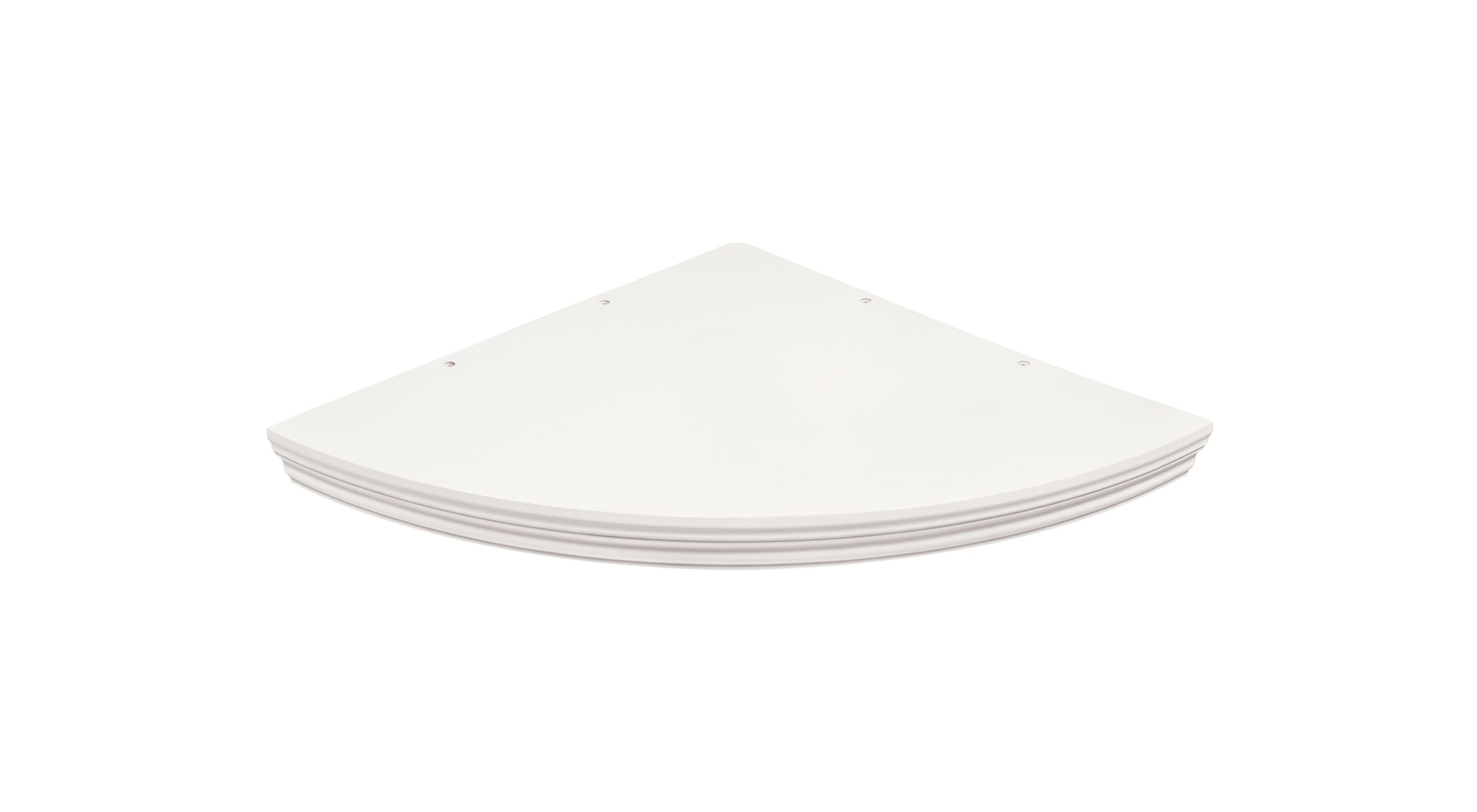 PROFILE Étagère murale d'angle salon | 45x45x4,5 cm