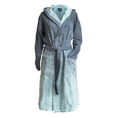 Peignoir Essenza Pure Gradient Bleu Coton Terry