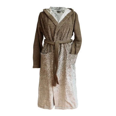 Peignoir Essenza Pure Gradient Marron Coton Terry