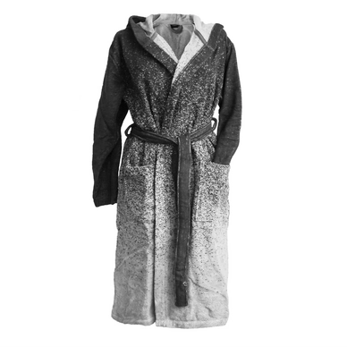 Peignoir Essenza Pure Gradient Gris Coton Terry
