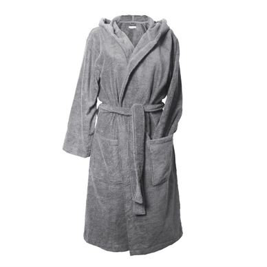 Peignoir Essenza Pure Gris Souris Micro Coton