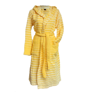 Peignoir Essenza Pure Stripe Banane Coton Terry