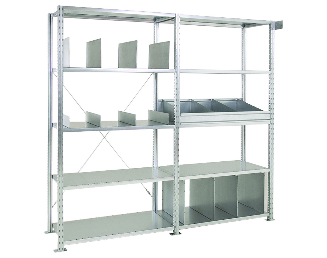 Rayonnage industriel tôle Adaptiv