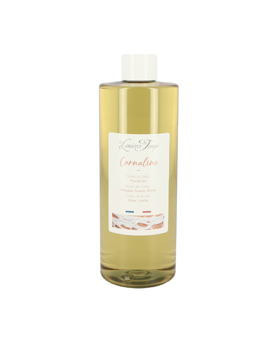 Recharge Diffuseur de Parfum Cornaline 400 ml Fruty (avec rotins)