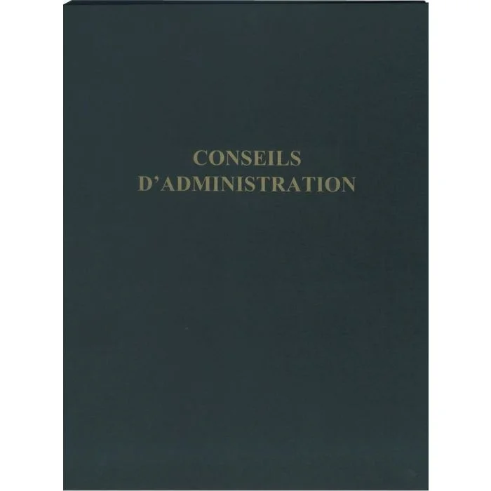 Registre Conseils d'administration ELVE