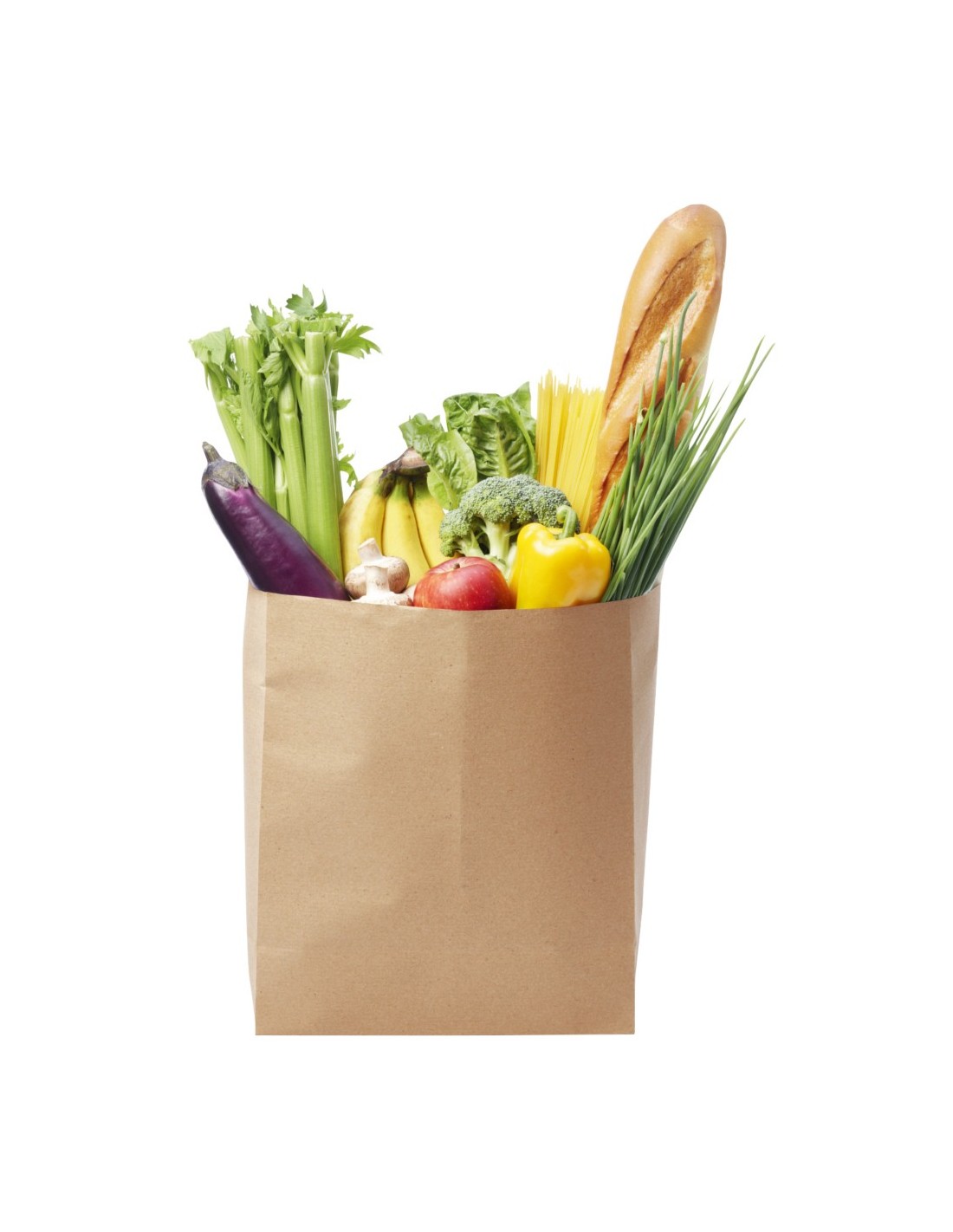 Sac kraft à soufflets