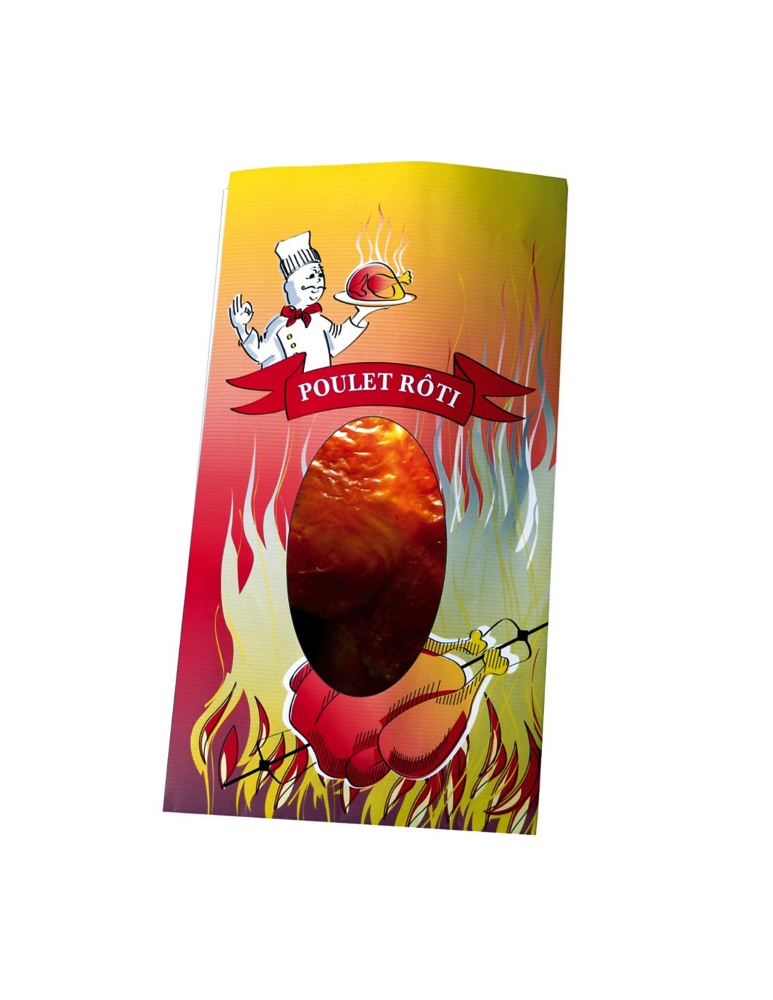Sac thermoscellable pour poulet rôti