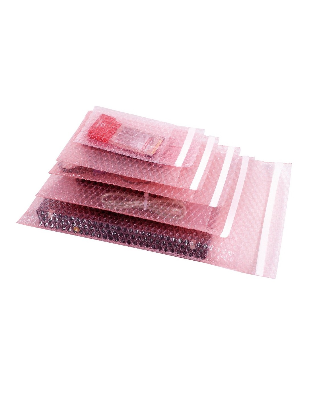 Sachet bulles antistatique à fermeture adhésive