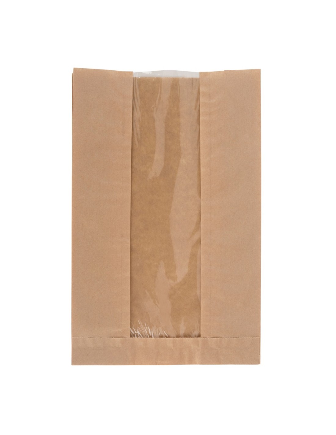 Sachet kraft avec fenêtre biodégradable