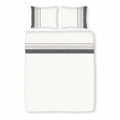 Housse de Coton Italian Home Collection Salzburg Anthracite Coton