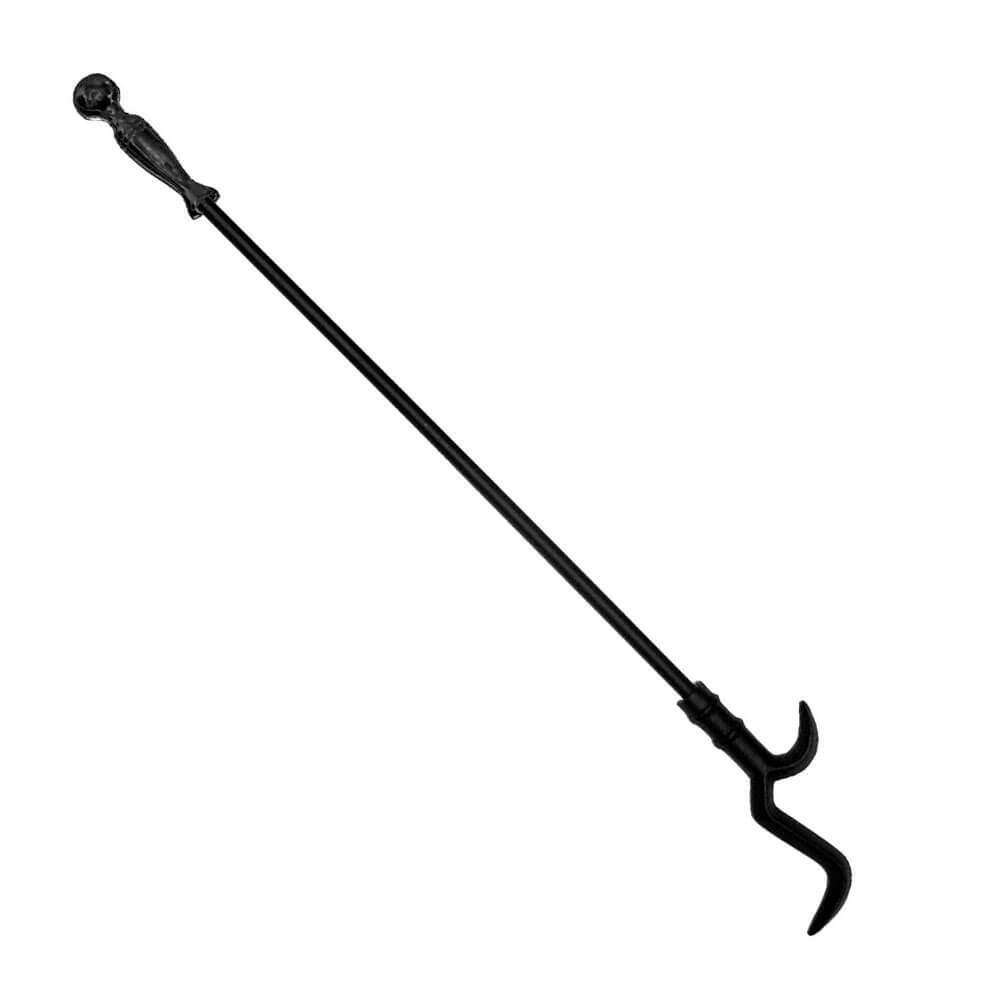 Fireup Black Cast Fireplace Wood Poker (69 cm de long)