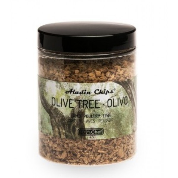 Sciure de bois d'olivier pour pipe à fumer Aladin 100% Chef (80 g)