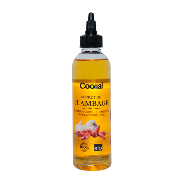 Secret de flambage BIO Cookal AIL PIMENT ( 200 ml)