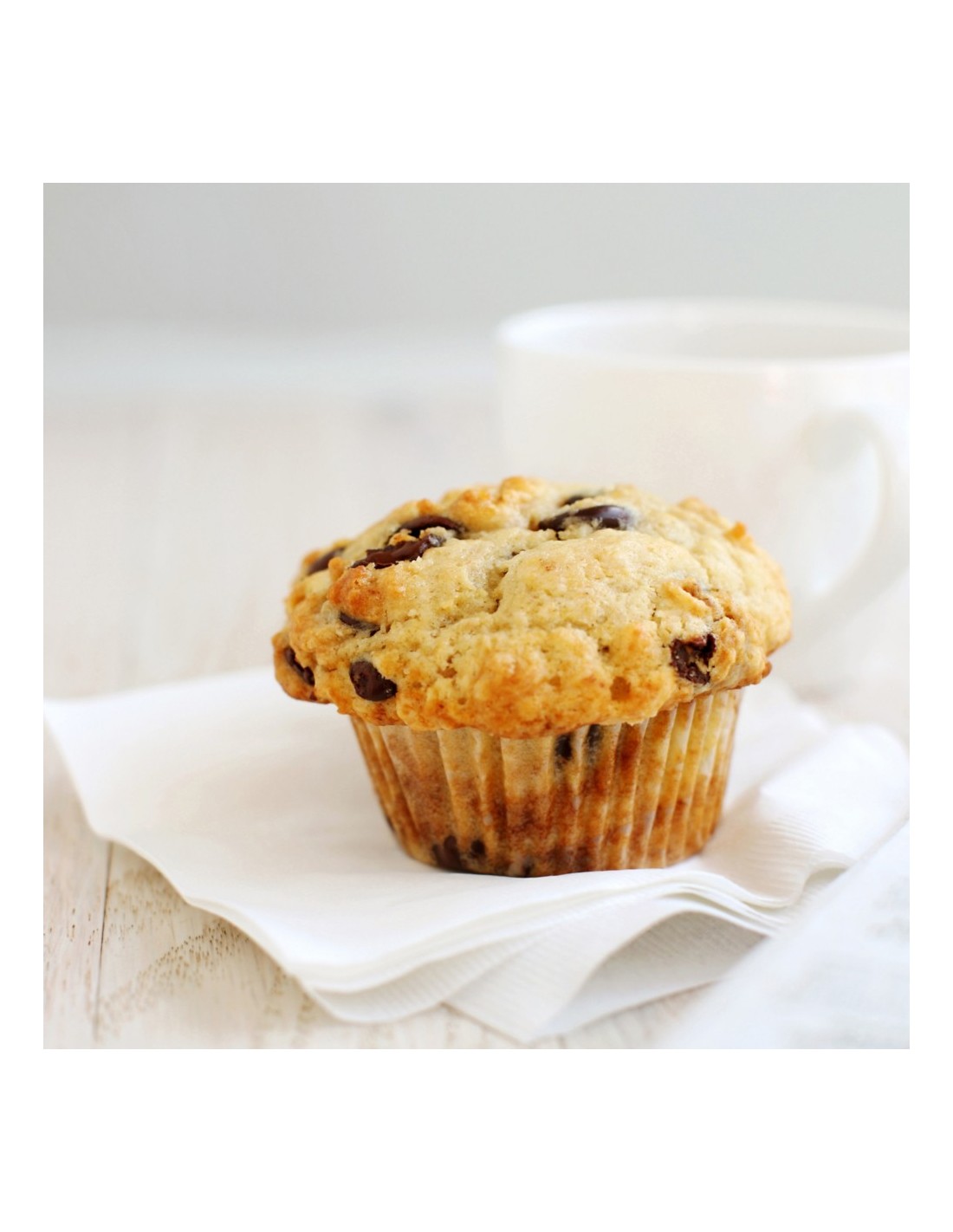 Serviette en ouate blanche