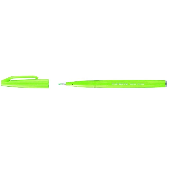 Stylo feutre Sign Pen SES15 - Vert Pastel PENTEL ARTS