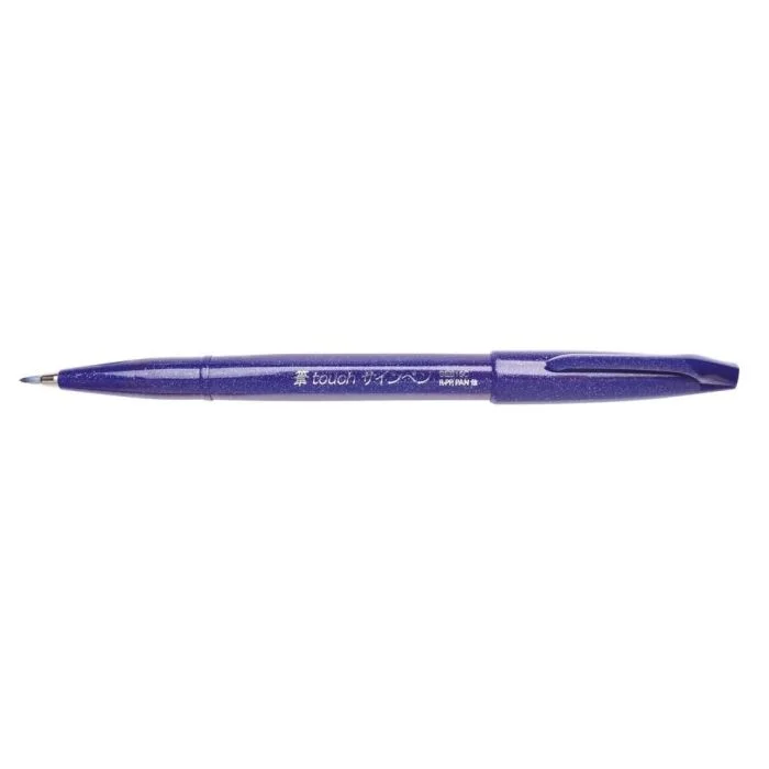 Stylo feutre Sign Pen SES15 - Violet PENTEL ARTS