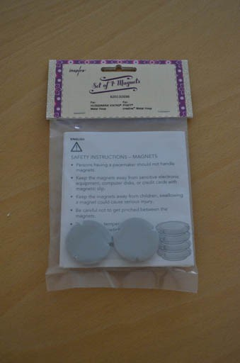 Jeu de 4 aimants pour Metal Hoop Pfaff