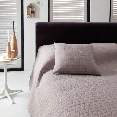 Couvre-lit Damai Shape Taupe