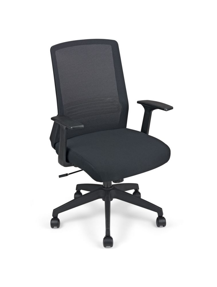 Siège bureautique synchrone - BALI - Soutien lombaire - Accoudoirs 1D