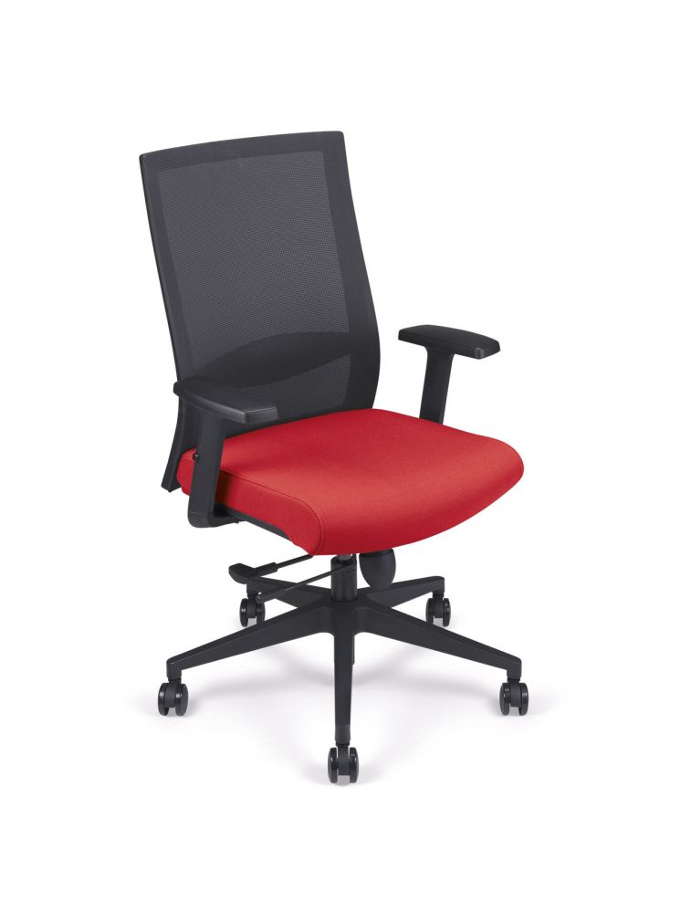 Siège bureautique synchrone - Tool - Soutien lombaire réglable en hauteur