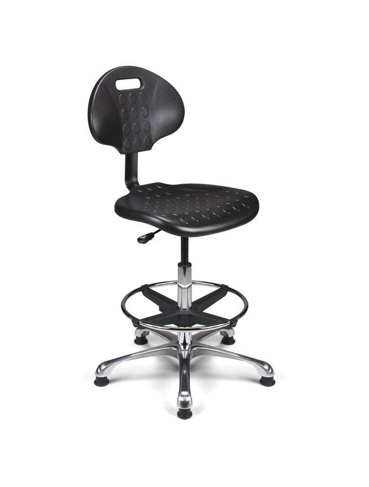 Siège technique assise et dossier polyuréthane haute densité - CLPU-H-ACT