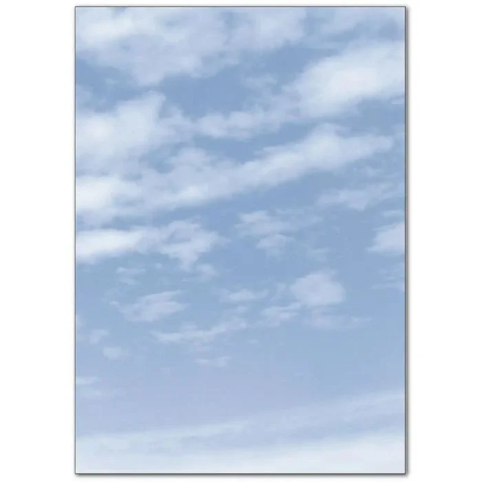 Lot de 100 feuilles de papier - Nuages SIGEL