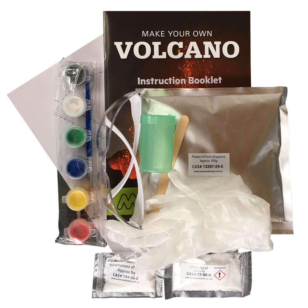 Découvrez Science Make Your Own Volcano Science Kit