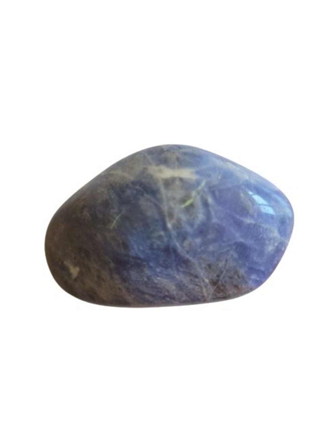 Sodalite en pierre roulée - Pierre de sagesse et de communication -