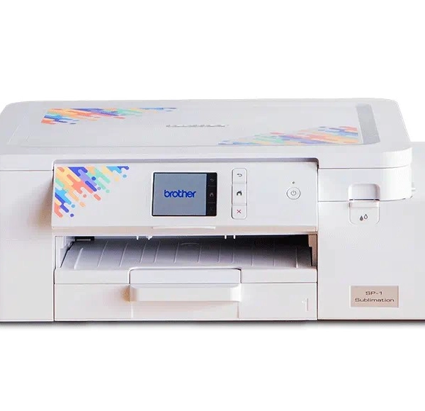 Imprimante à sublimation Brother SP-1 + Jeu de 4 cartouches d'encre ( noir, bleu, jaune, rouge) offert
