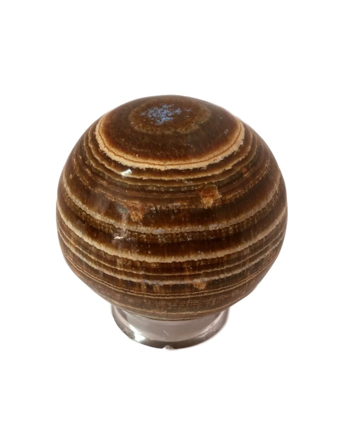 Sphère en Aragonite 4 cm - Harmonise et apaise l'énergie environnante