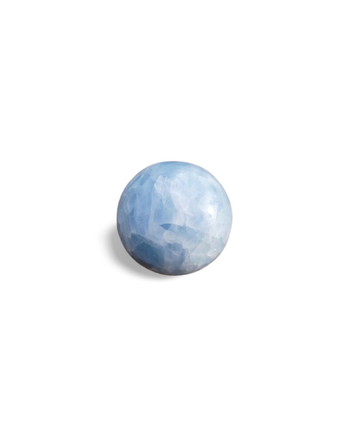 Sphère en Calcite bleue 850 g - Harmonisez votre énergie et apaisez votre esprit
