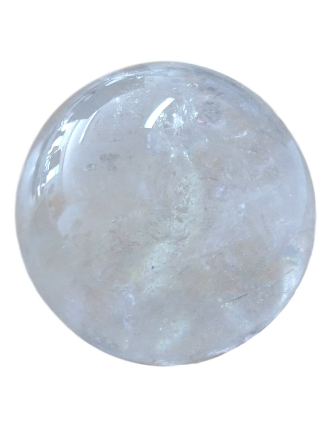 Sphère en Cristal de Roche Rainbow 7 cm - Harmonie et Énergie Positive