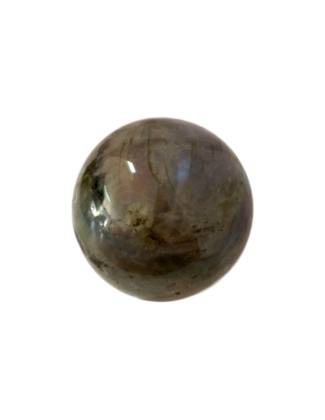 Sphère en Labradorite 5 cm - Équilibre et Protection Énergétique