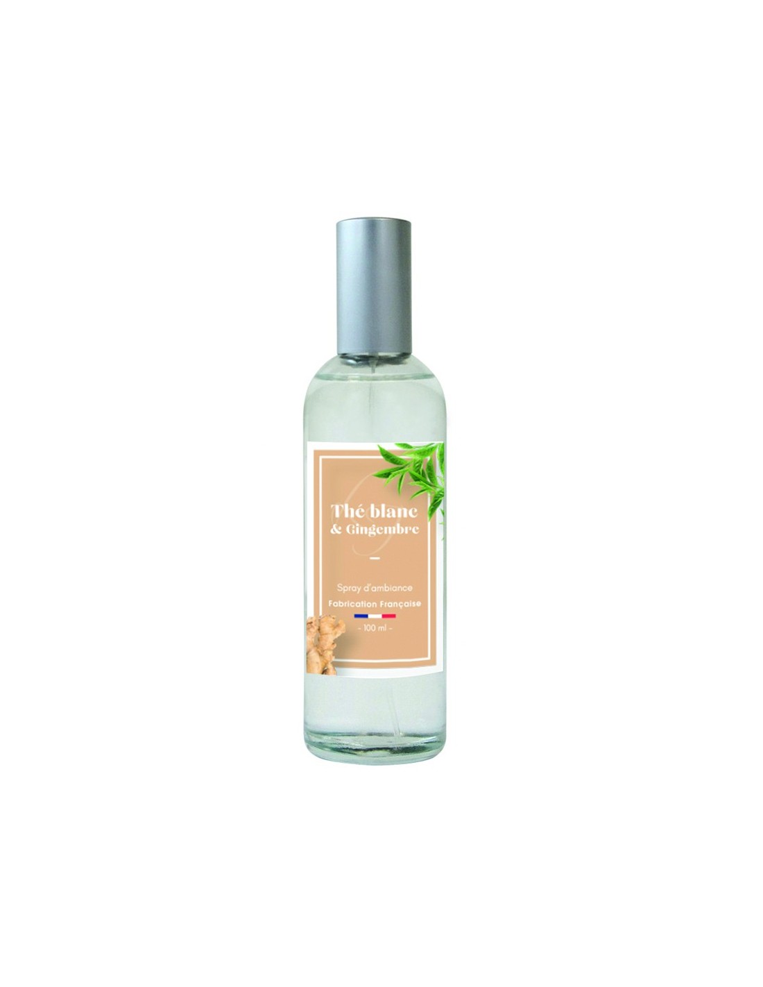 Spray d'Ambiance 100 ml Duo Thé Blanc & Gingembre