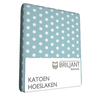 Drap-Housse Briljant Enfant Bea Jade (Coton)