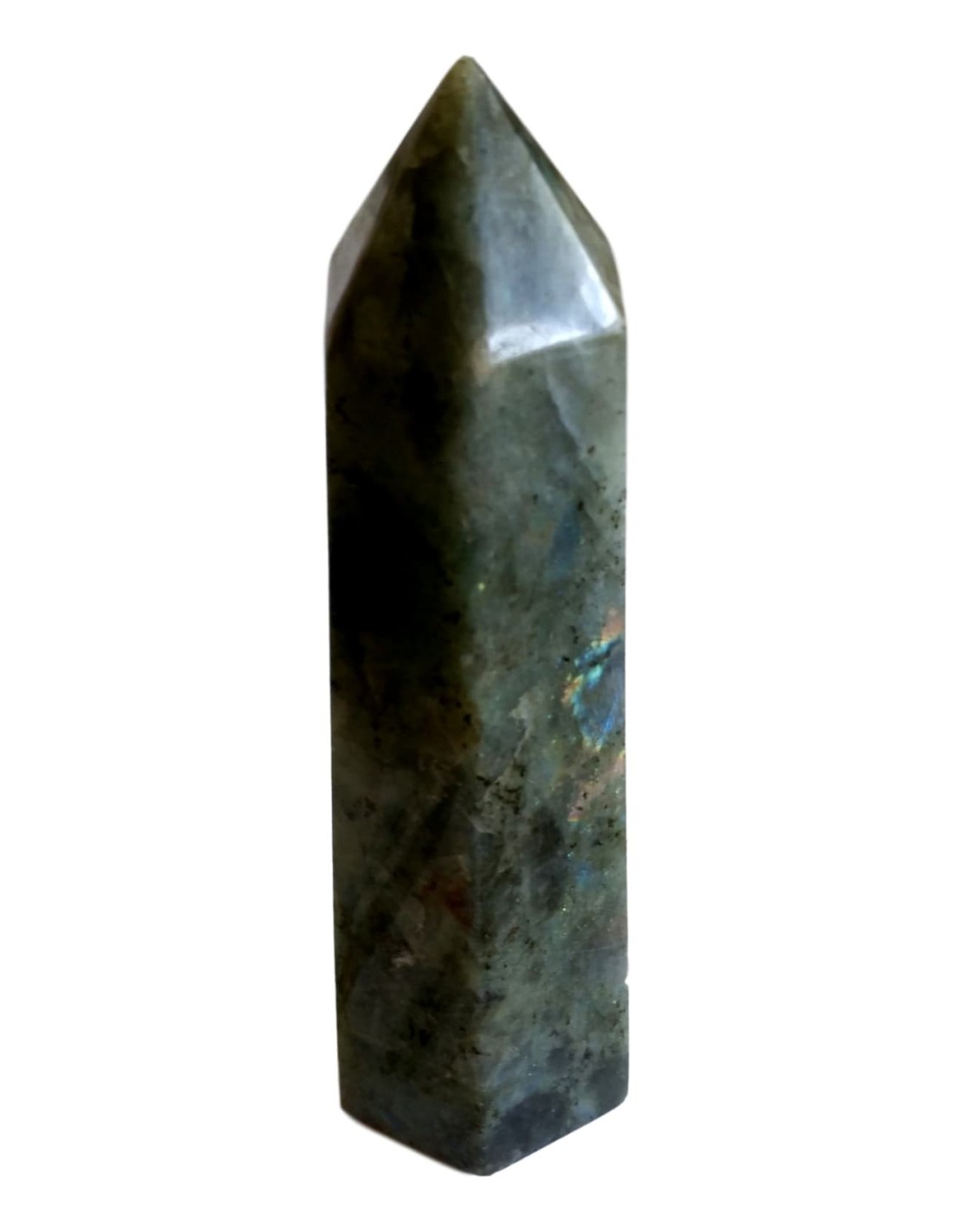 Pointe en labradorite - Pierre de protection et d'équilibre énergétique