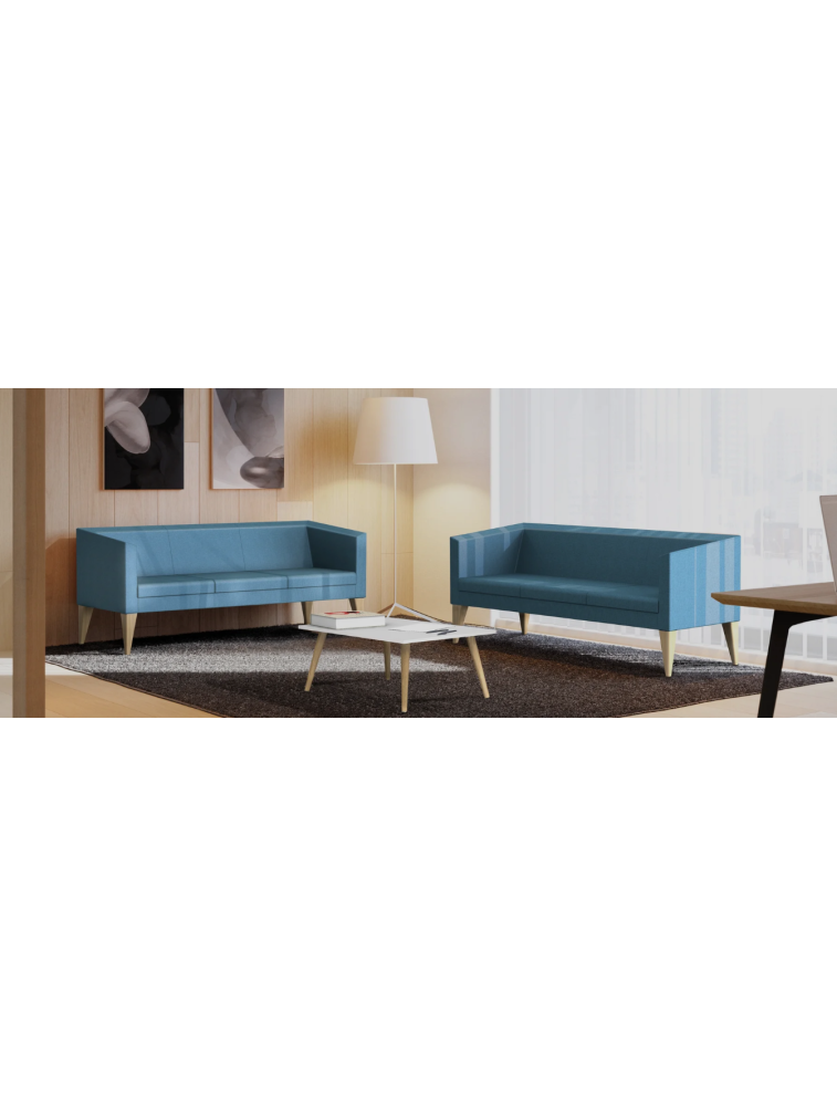 Table Basse Punta | Plateau Rectangulaire Ou Carrée - Piètement Bois | Sokoa