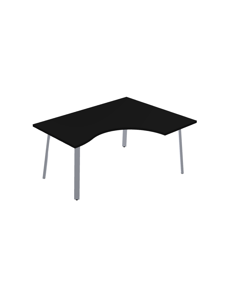 Table de bureau Ogi A avec retour - MDD