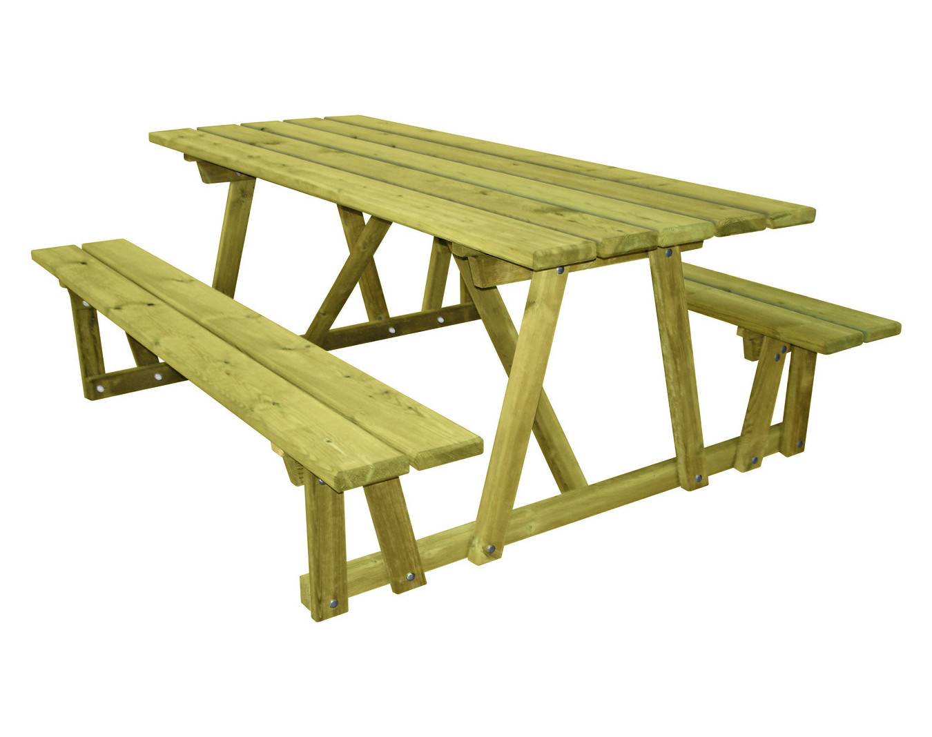 Table pique-nique bois Poitevine